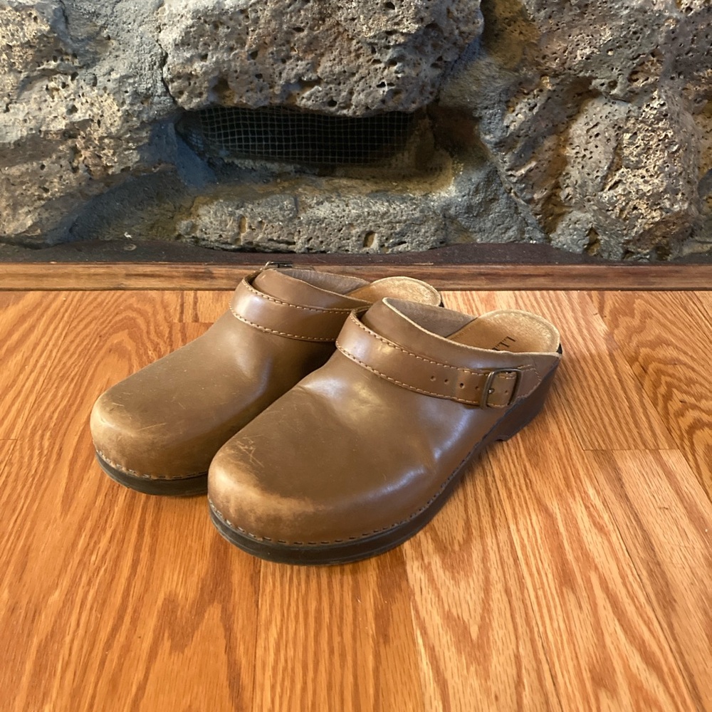 L.L. Bean Brown Clogs